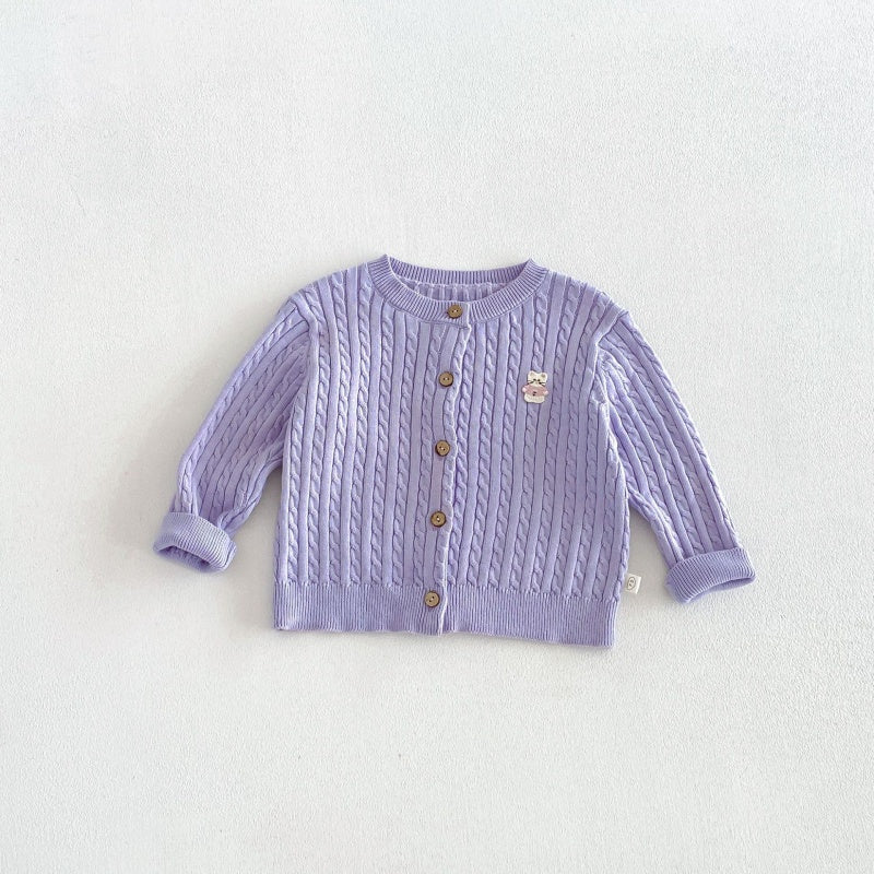【BABY&KID】ケーブルニットカーディガンSK107205