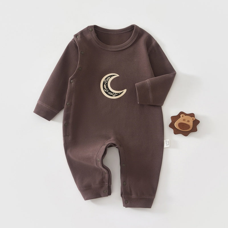【BABY】カートゥーンプリントサイドオープンカバーオールSK107518