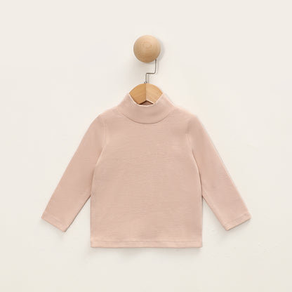 【BABY&KID】半高襟長袖インナーシャツSK012508