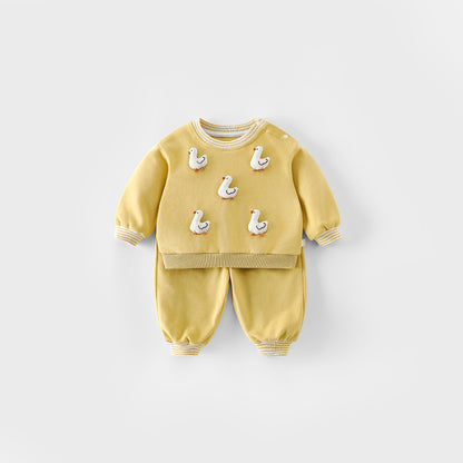 【BABY&KID】立体ぬいぐるみセットアップSK100313