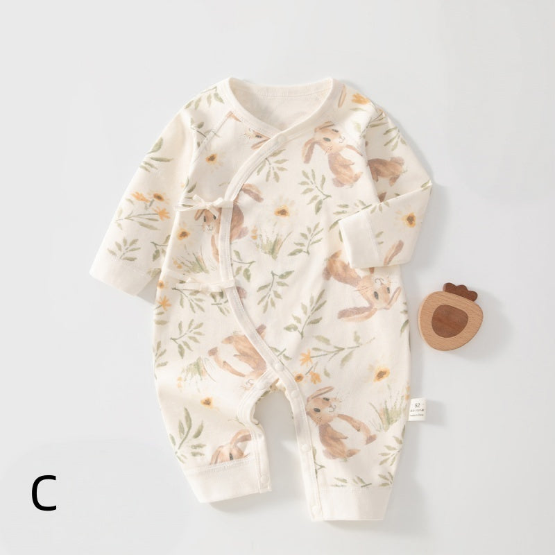 【BABY】コットンカートゥーンプリントカバーオールSK107508