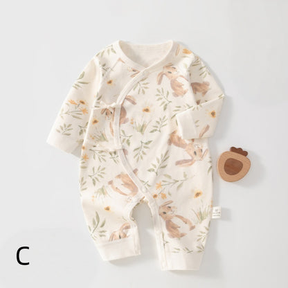 【BABY】コットンカートゥーンプリントカバーオールSK107508