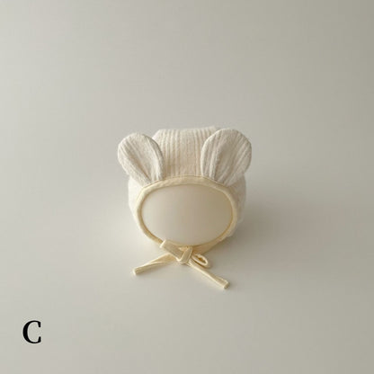 【HAT】花柄レースベビーボンネットSK101630