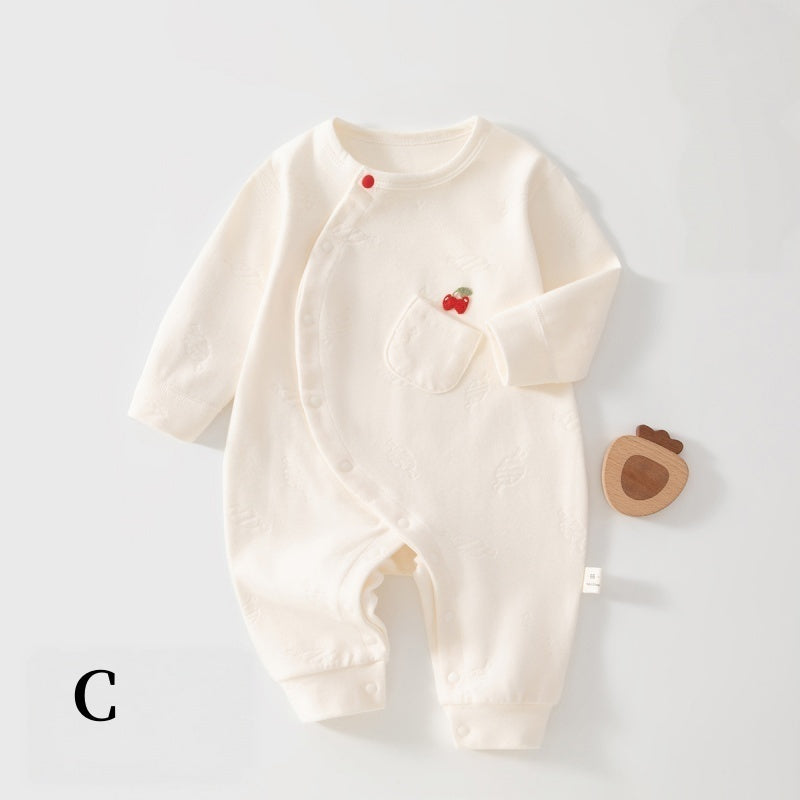 【BABY】カートゥーンワッペンジャカードカバーオールSK106722
