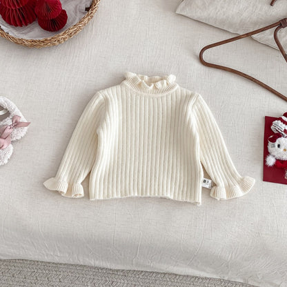 【BABY】冬新作ハート刺繍あったかロンパース、うさ耳あったかケープSK103113