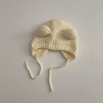 【HAT】ぷっくり耳ニット帽子SK101613