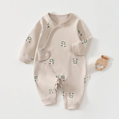 【BABY】北欧風アニマル柄カバーオールSK102602