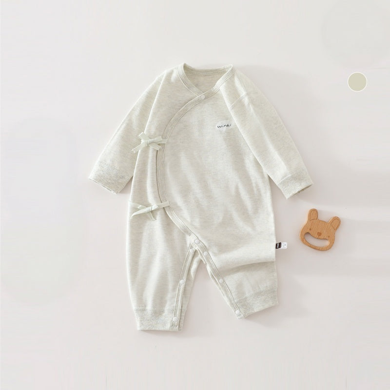 【BABY】北欧風英字ロゴカバーオールSK108008
