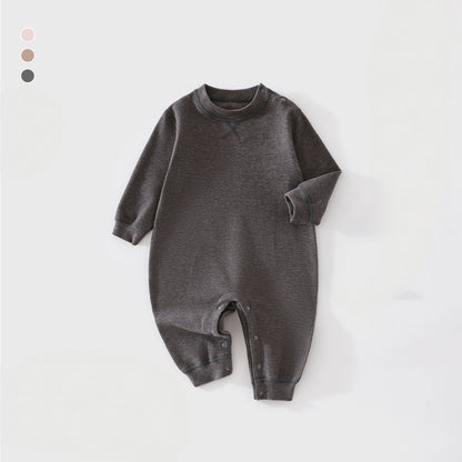 【BABY】シームレス無地カバーオールSK106716