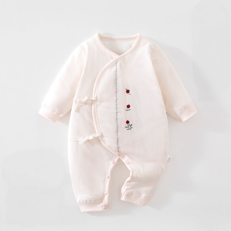 【BABY】Winter New Arrival Asymmetrical Collar Quilted Coverall SK108202