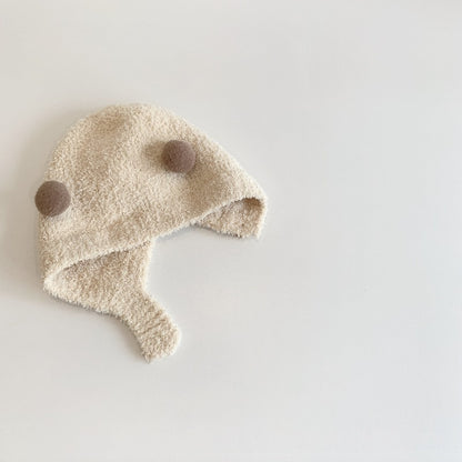 【HAT】ダブルポンポンニット帽子SK101623