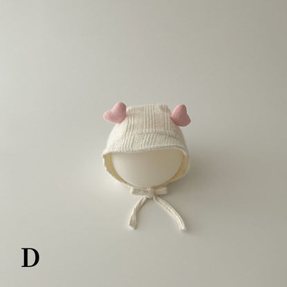 【HAT】花柄レースベビーボンネットSK101630