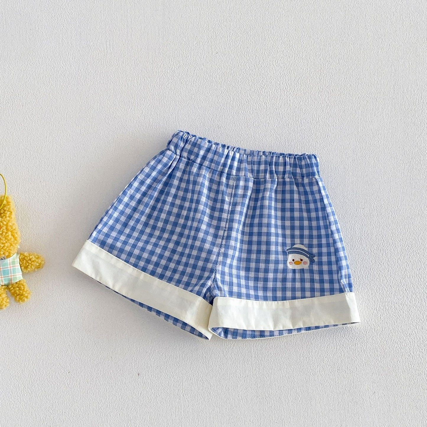【BABY&KID】夏新作 カートゥーン丸襟Tシャツ、ショートパンツSK105114