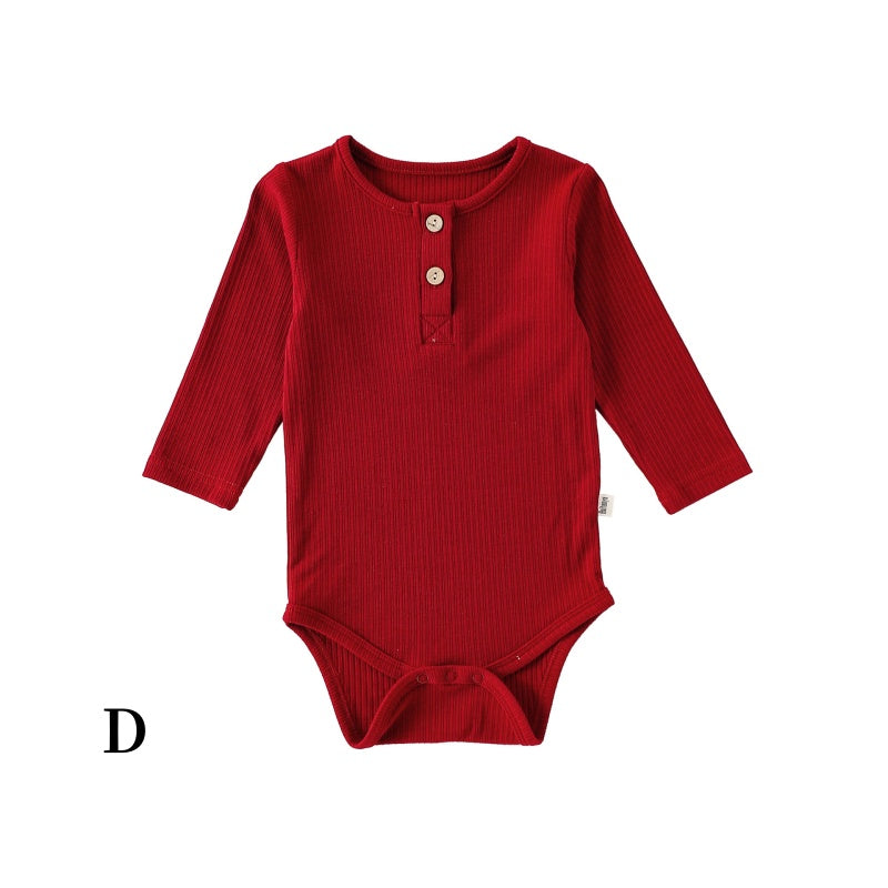 【BABY】北欧風無地リブロンパース、レギンスSK101322