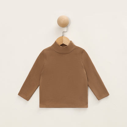 【BABY&KID】半高襟長袖インナーシャツSK012508