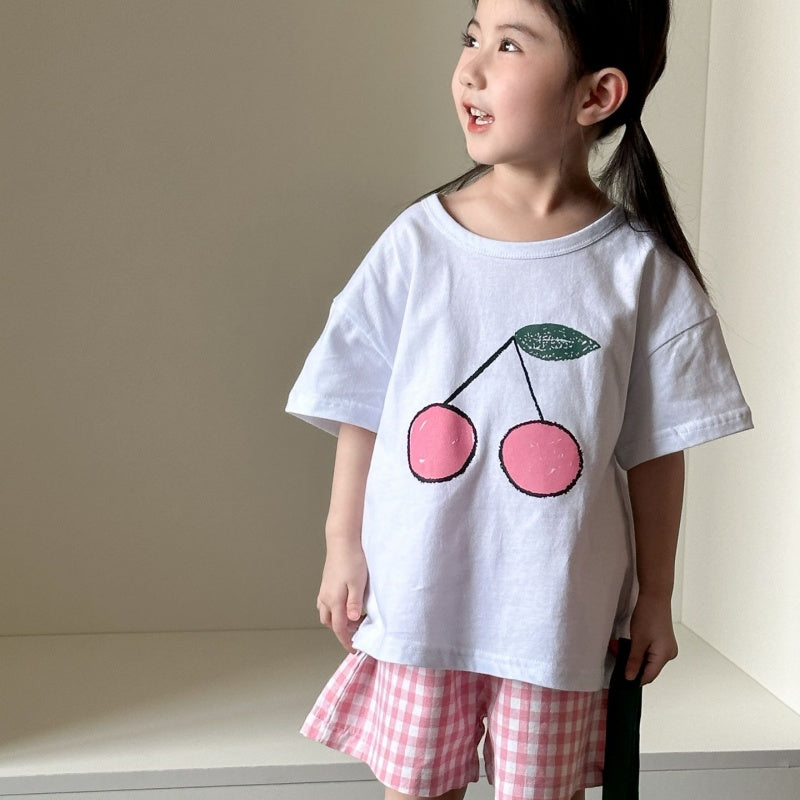 【BABY＆KID】夏新作 フルーツプリントセットアップSK063006