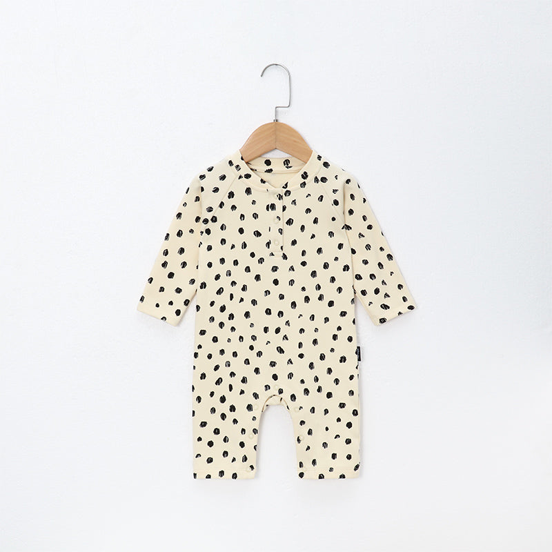 【BABY&KID】北欧風 モチーフカバーオールSK012505