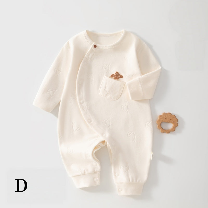 【BABY】カートゥーンワッペンジャカードカバーオールSK106722