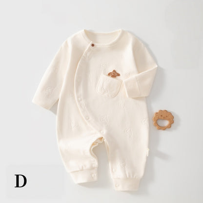 【BABY】カートゥーンワッペンジャカードカバーオールSK106722