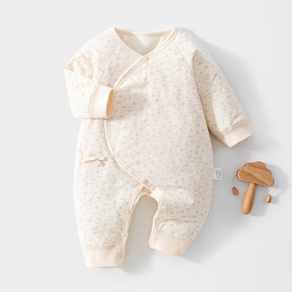 [BABY] New Winter Collection All-Over Print Quilted Coverall SK108204