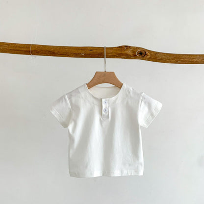 【BABY】夏新作 ワッフルベアロンパース 、半袖トップスSK080302