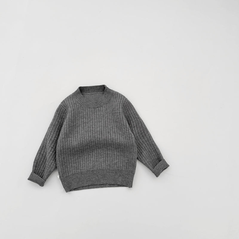 【BABY&KID】冬新作あったか無地ニットセーターSK103014