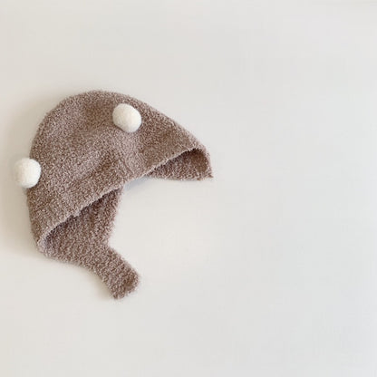 【HAT】ダブルポンポンニット帽子SK101623