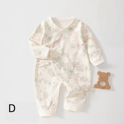 【BABY】コットンカートゥーンプリントカバーオールSK107508