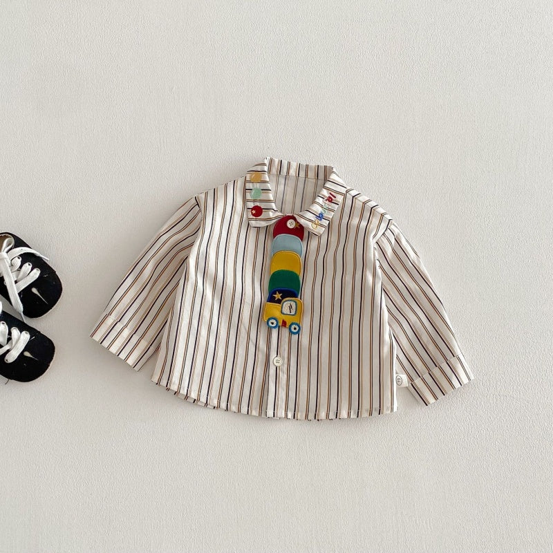 【BABY&KID】くるま柄ロンT、シャツ、サロペットSK104125