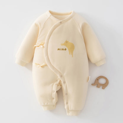 【BABY】冬新作北欧風カートゥーン中綿カバーオールSK102610