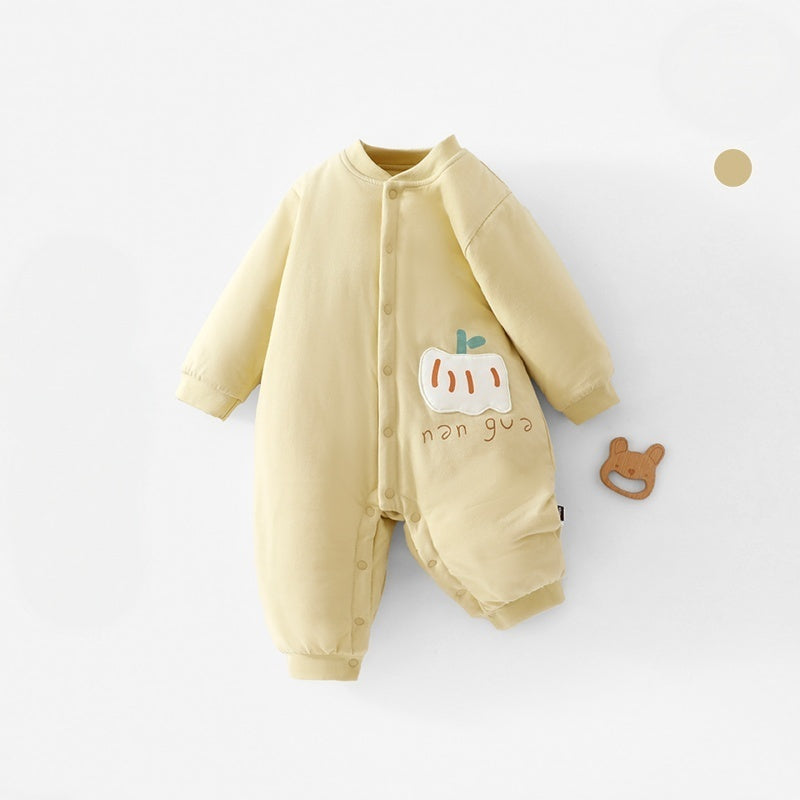 【BABY】New Winter Collection Macaron Color Quilted Coverall SK108217