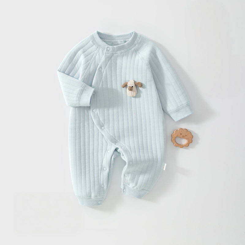 【BABY】北欧風無地キルティングカバーオールSK108410