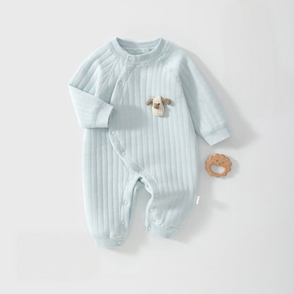 【BABY】北欧風無地キルティングカバーオールSK108410