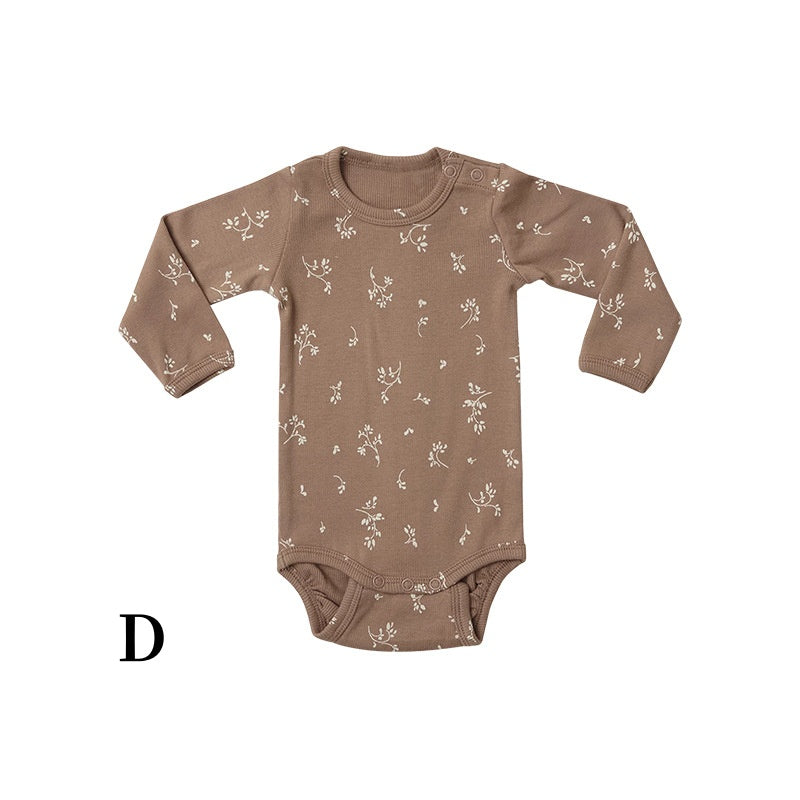 【BABY】北欧風カートゥーンプリントロンパース、レギンスSK101324