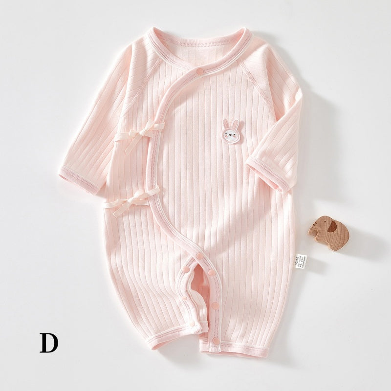 【BABY】北欧風うさぎアップリケカバーオールSK104405