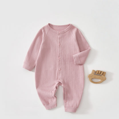 【BABY】北欧風無地やわらかカバーオールSK102619