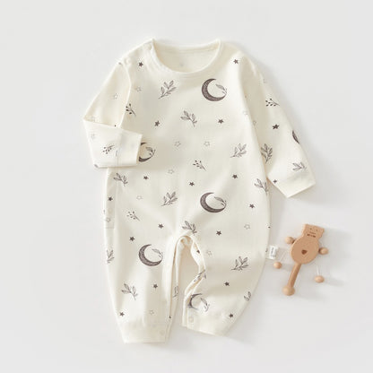 【BABY】カートゥーンプリントサイドオープンカバーオールSK107518