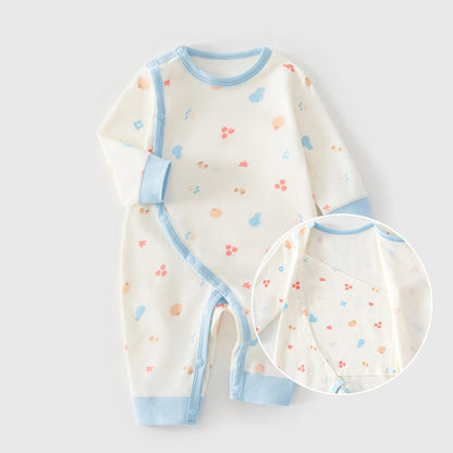 【BABY】カートゥーン腹巻き付きカバーオールSK103811