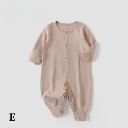 【BABY】北欧風カートゥーンスナップボタンカバーオールSK102321