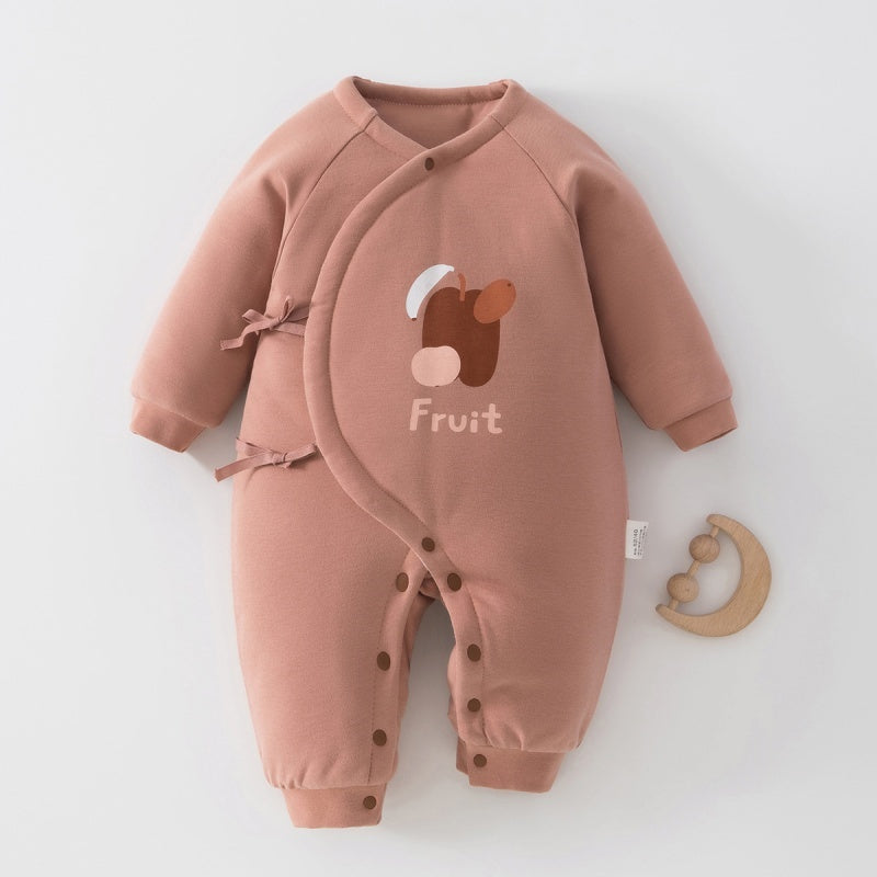 【BABY】冬新作北欧風カートゥーン中綿カバーオールSK102610