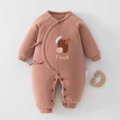 【BABY】冬新作北欧風カートゥーン中綿カバーオールSK102610