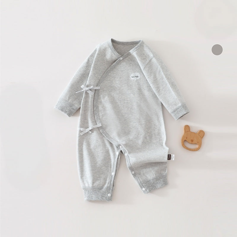 【BABY】北欧風英字ロゴカバーオールSK108008