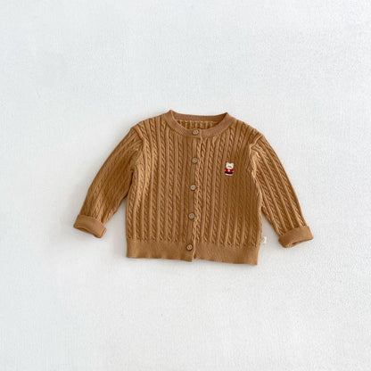 【BABY&KID】ケーブルニットカーディガンSK107205