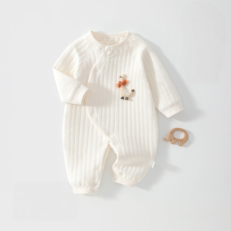 【BABY】北欧風無地キルティングカバーオールSK108410