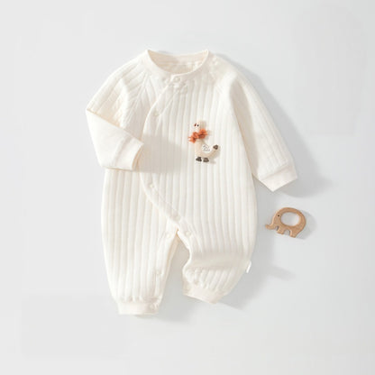 【BABY】北欧風無地キルティングカバーオールSK108410