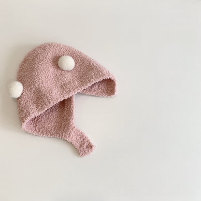 【HAT】ダブルポンポンニット帽子SK101623