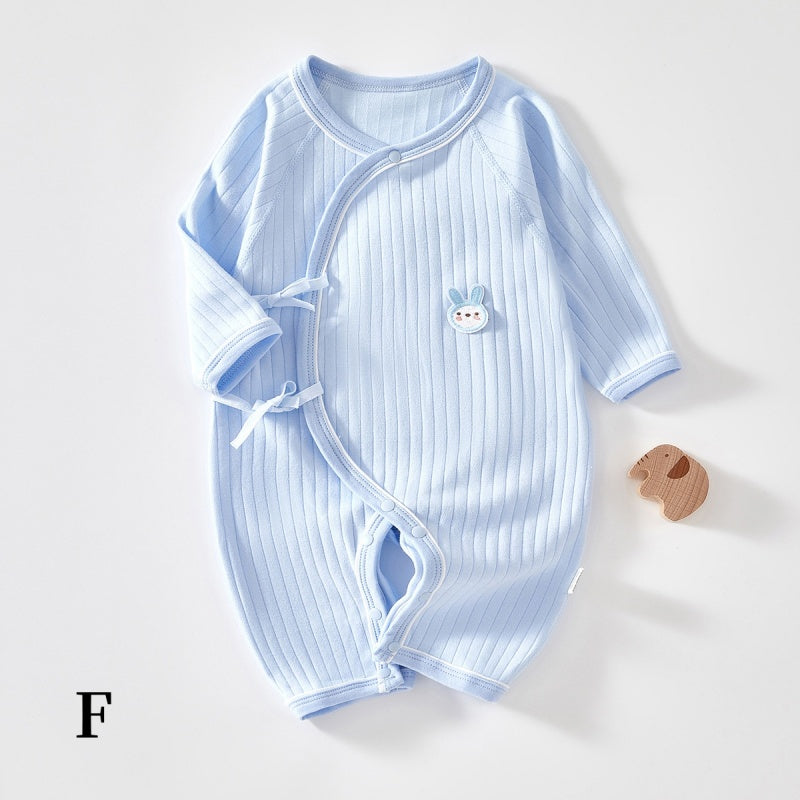 【BABY】北欧風うさぎアップリケカバーオールSK104405