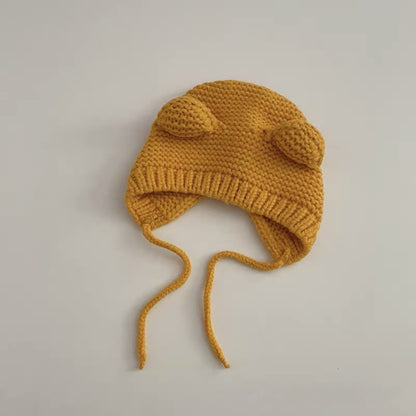 【HAT】ぷっくり耳ニット帽子SK101613