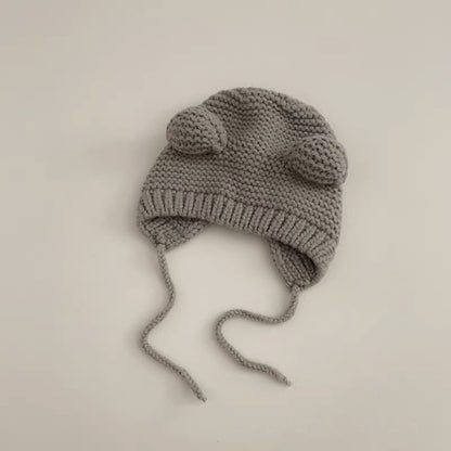 【HAT】ぷっくり耳ニット帽子SK101613