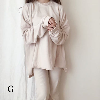 【親子】ゆったりロンパース、スウェットSK101557
